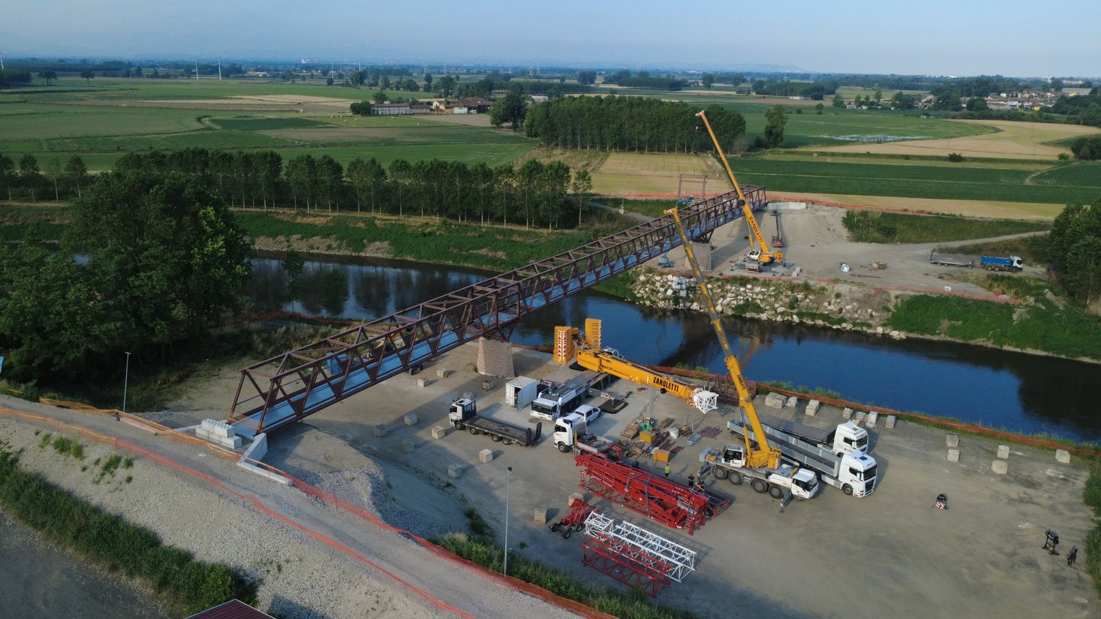 Avanzamento Lavori Ciclostrada Orio litta Piacenza