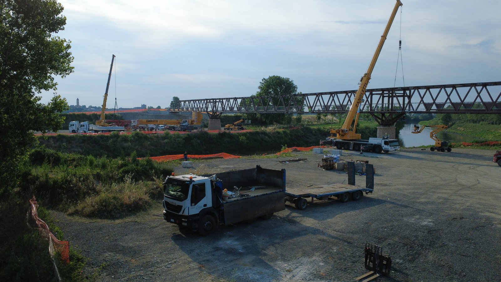 Avanzamento Lavori Ciclostrada Orio litta Piacenza