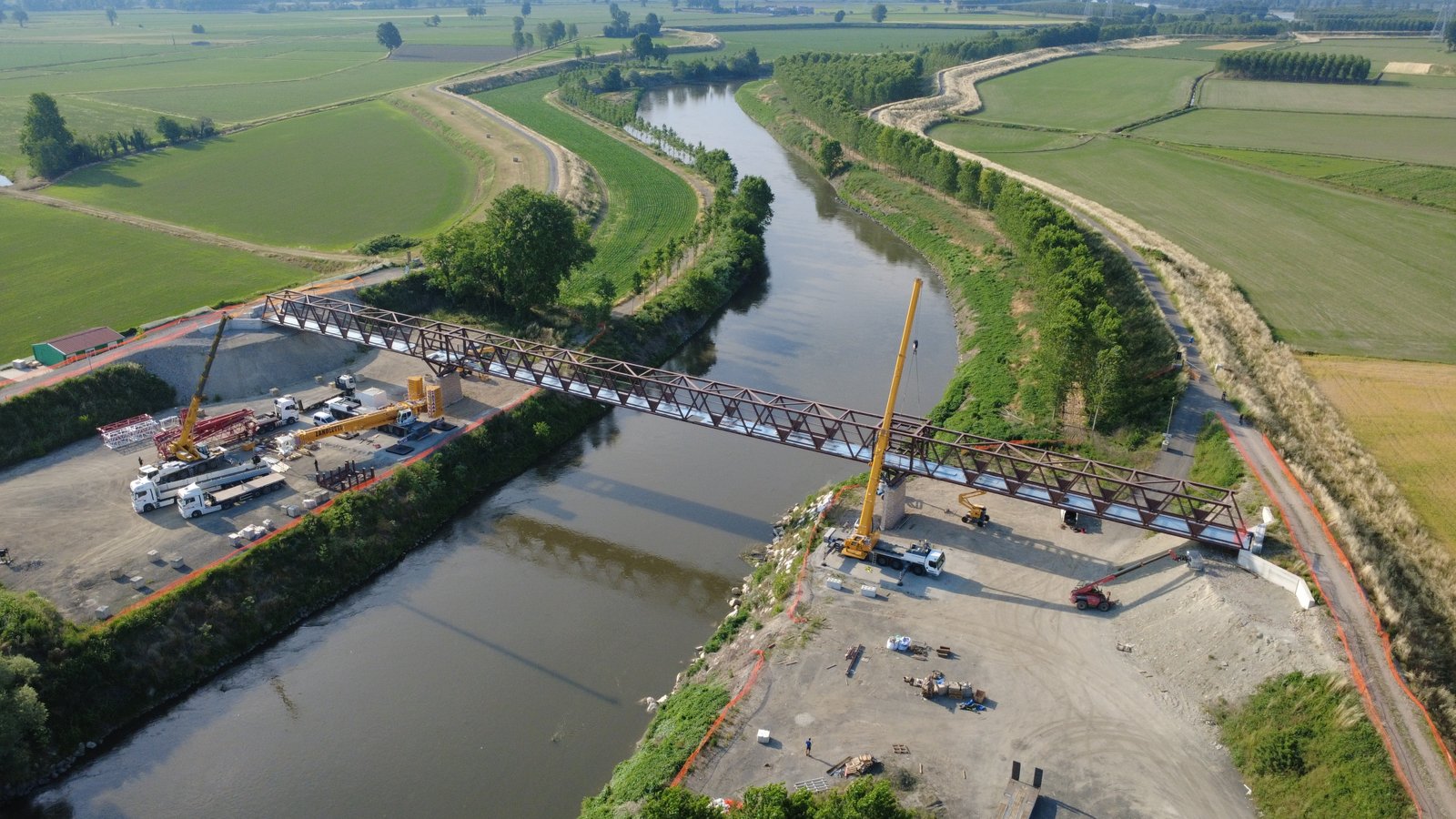 Avanzamento Lavori Ciclostrada Orio litta Piacenza