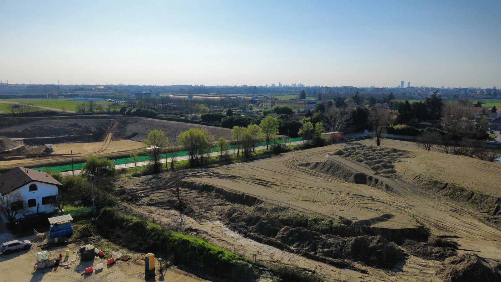 Inaugurazione delle vasche di laminazione di Senago